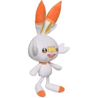 פוקימון בובת פרווה סקורבאני 20 ס"מ POKEMON Scorbunny