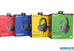 אוזניות גיימינג Corsair HS35 Stereo