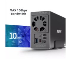 מארז חיצוני ל-2 דיסקים MAIVO HDD 3.5 DUAL BAY USB3.2 RAID