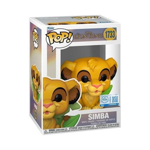בובת פופ אקסקלוסיבי מלך האריות סימבה - Funko Pop Disney The Lion King Simba 1733 Exclusive