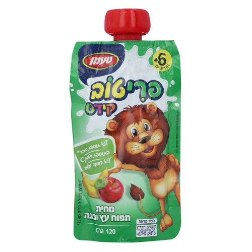 מחית תפוח עץ ובננה