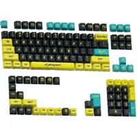 סט מקשים Cyberpunk Keycaps למקלדת
