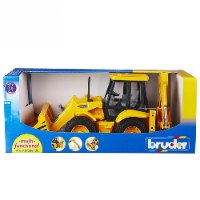 ברודר - טרקטור JCB דחפור + שופל - Bruder 02428