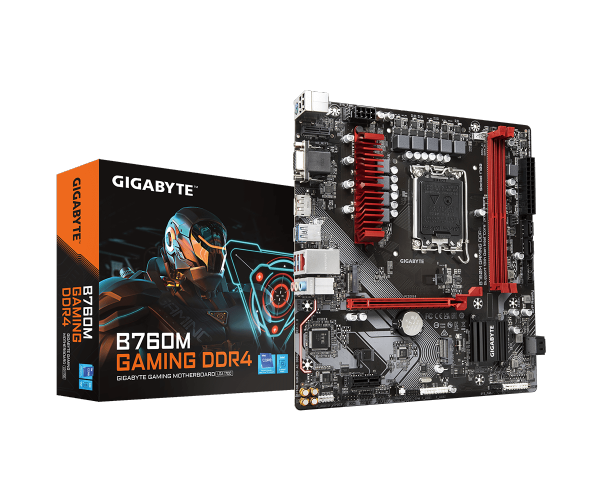 לוח Gigabyte B760M GAMING DDR4 Micro-ATX LGA1700