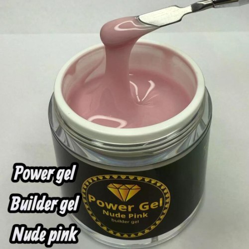ג'ל בניה ורוד ניוד  POWER GEL BUILDER GEL NUDE PINK