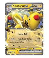 Pokemon TCG: Ampharos ex Battle Deck קלפי פוקימון מקוריים  מארז באטל דק אמפרוס