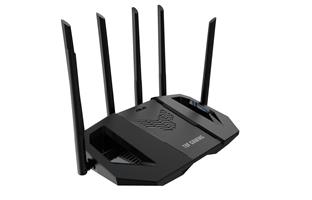 נתב ASUS TUF BE6500 WIFI7 Dual Band 4x2.5G 6 ANT USB Mesh