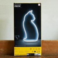 מנורת ניאון חתול Meow