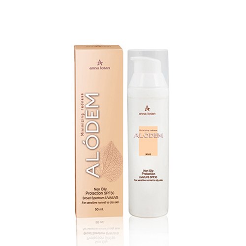 קרם הגנה קליל ודל שומן Anna Lotan- SPF30 Non Oily Protection cream SPF30