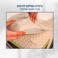 טופר למזרן 100% ויסקו מפנק - שכבת נוחות למזרן TOPPER