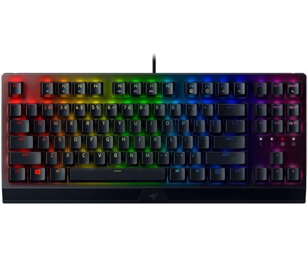 מקלדת גיימינג Razer BlackWidow v3 TKL Wired RGB Green Switches