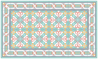 שטיח פי.וי.סי ממפיס TIVA DESIGN קיים בגדלים שונים