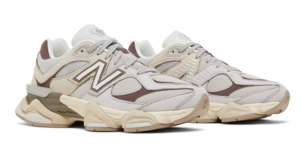 סניקרס New Balance 9060 אפור בורדו