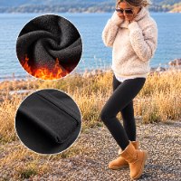 טייץ מחטב תרמי עם בטנת פליז מחממת לחורף דגם CozyShape