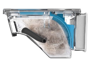 Hobot Legee D8 – הצגת מיכל האבק 