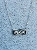 פונט 1 - שרשרת FUCK מלבנית