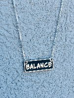שרשרת BALANCE מלבנית