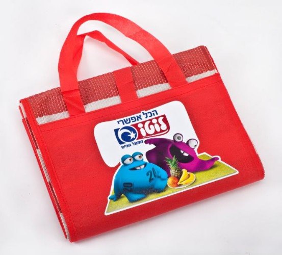 מחצלת חוף אישית 180X90 אדום