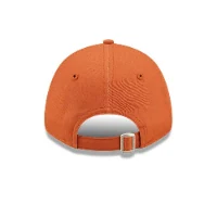 כובע NEW ERA כתום חמרה לוגו בז