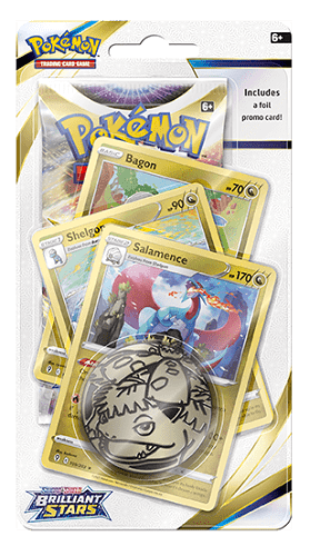 Pokemon TCG: S&S Brilliant Stars Premium Blister קלפי פוקימון TCG מקוריים בליסטר בריליינט סטארס