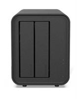 שרת אחסון Terramaster F2-424 2-BAY NAS N95 8GB DDR5 2.5GbE