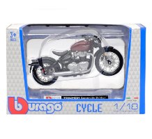 דגם אופנוע בוראגו Bburago Triumph Bonneville Bobber 1:18