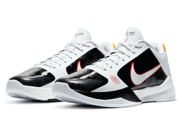נעלי נייק קובי בריאנט Nike Kobe ZOOM RETRO לבן שחור