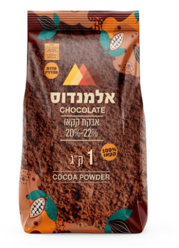 קקאו אלמנדוס 20%-22% 1 קילו
