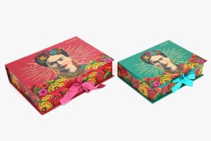 זוג קופסאות תיוק גדולות מהודרות פרידה קאלו Frida Kahlo