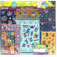 לילו וסטיץ - סט מדבקות ענק - STITCH
