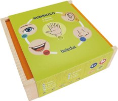 משחק חמשת החושים 30 חלקים Cognito מעץ 11556 מבית Beleduc