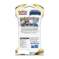 קלפי פוקימון חבילה מוסלבת Pokemon TCG Sword & Shield 12 Silver Tempest Sleeved Booster Pack