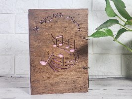 מחברת תוים בעיצוב אישי