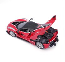 דגם בוראגו מכונית פרארי אדומה Bburago Ferrari FXX-K Red 1/24