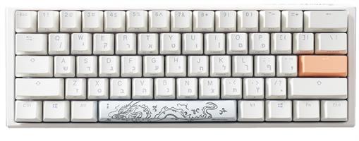 Ducky One 3 Mini White – מקלדת קומפקטית באיכות גבוהה לבחירה מקצועית