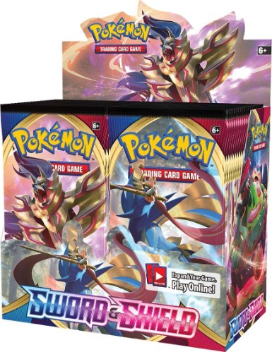 קלפי פוקימון בוסטר - 81651 Pokemon Sword & Shield Base Set Booster Box