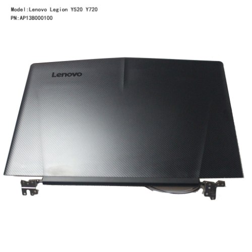 גב מסך כולל ציריות להחלפה במחשב נייד לנובו Lenovo Legion Y520 R720 15IKBN Lcd Back Cover