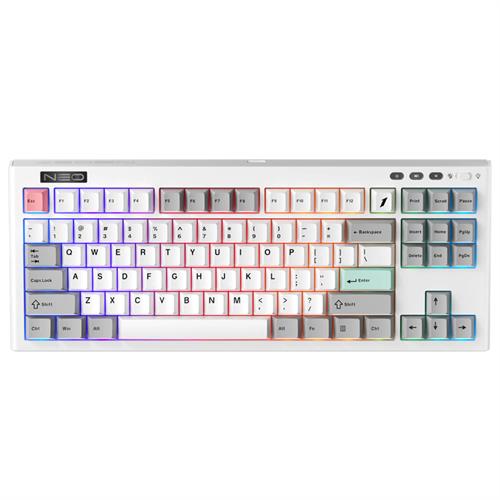 מקלדת גיימינג מכאנית 1StPlayer NEO87 RGB Frostwave