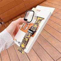 רצועת גומי קרבית משולבת מגן היקפי לשעוני Apple Watch Series 10 בקוטר 42mm