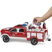 ג'יפ RAM 2500 רכב כבאית עם סירנה - Bruder 02544 RAM 2509