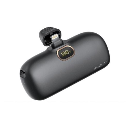 סוללת חירום מקצועית לסמארטפון 5000mah – מיני מטען נייד 18W/20W מבית KUULAA
