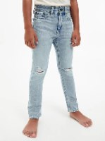 ג'ינס בנים CK DAD FIT כחול בהיר קרעים 4-16Y