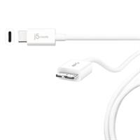 j5create כבל USB-C 3.1 ל-USB Micro-B 3.0 באורך 0.9m