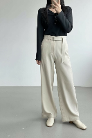 מכנסי אלטון קרם