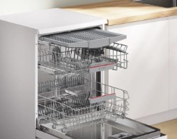 מדיח כלים רחב Bosch בוש לבן  SilencePlus Serie 4 SMS4ECW28E