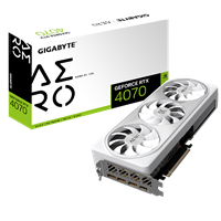 כרטיס מסך Gigabyte 4070 AERO OC 12GB 192Bit GDDR6X