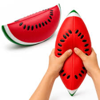 סקווישי נידו פלח אבטיח 22 ס''מ מעיכה רכה -  Squishy Nido Watermelon Slice - PE1117