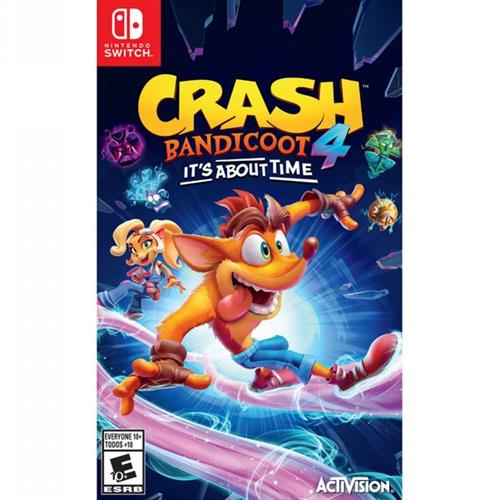 משחק לנינטנדו סוויץ - Crash Bandicoot 4 Its About Time