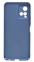 כיסוי פלסטיק כחול עבור Miracase Vivo Y21/Y33 – יחיד לטלפון חכם מוצג במבט אחורי