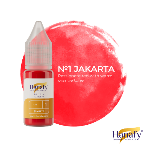 פיגמנט לשפתיים מס' 1 Jakarta 10ml